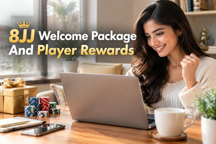 8JJ Welcome Package And Player Rewards